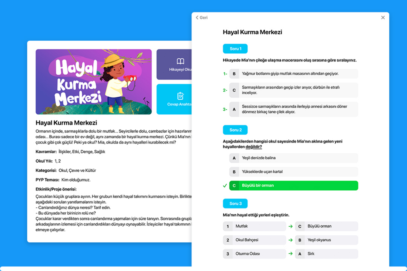 Leveled Ready-Made Questions